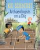 Book cover for "Archaeologists on a dig".