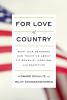 Book cover for "For love of country"