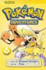Book cover for "Pokemon adventures".