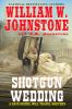 Book cover for "The shotgun wedding".