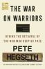 Book cover for "The war on warriors"