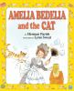 Book cover for "Amelia Bedelia and the cat".