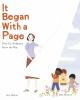 Book cover for "It began with a page"