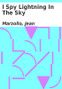 Book cover for "I spy lightning in the sky"