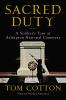Book cover for "Sacred duty"