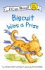 Book cover for "Biscuit wins a prize".