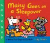 Book cover for "Maisy goes on a sleepover".