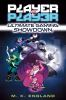 Book cover for "Ultimate gaming showdown"