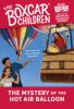 Book cover for "The mystery of the hot air balloon".