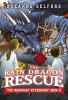 Book cover for "The rain dragon rescue"