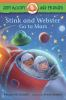 Book cover for "Stink and Webster go to Mars".