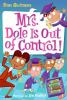 Book cover for "Mrs. Dole is out of control!".
