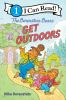 Book cover for "The Berenstain Bears get outdoors".