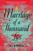 Book cover for "Marriage of a thousand lies"