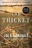 Book cover for "The thicket"