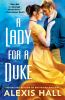 Book cover for "A lady for a duke"