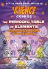 Book cover for "The periodic table of elements".