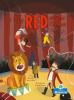 Book cover for "I spy red at the circus"