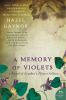 Book cover for "A memory of violets"