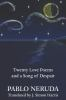 Book cover for "Twenty love poems and a song of despair"