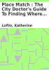 Book cover for "Place Match".