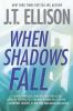 Book cover for "When shadows fall".