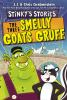 Book cover for "The three smelly goats gruff".