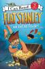 Book cover for "Flat Stanley and the lost treasure".