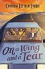 Book cover for "On a wing and a tear"