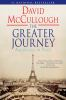 Book cover for "The greater journey"