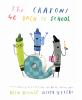 Book cover for "The crayons go back to school".