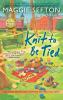 Book cover for "Knit to be tied".