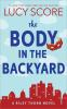 Book cover for "The body in the backyard".
