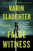 Book cover for "False witness"