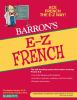 Book cover for "Barron's E-Z French"