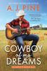 Book cover for "The cowboy of my dreams".