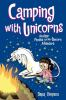 Book cover for "Camping with unicorns".