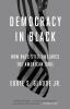 Book cover for "Democracy in black"