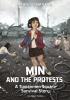 Book cover for "Min and the protests".