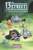 Book cover for "The shocking shark showdown".