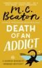 Book cover for "Death of an addict".