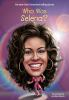 Book cover for "Who was Selena?".