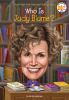 Book cover for "Who is Judy Blume?".