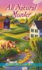 Book cover for "All natural murder".