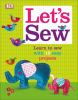 Book cover for "Let's sew".