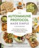 Book cover for "The autoimmune protocol made simple cookbook"