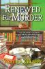 Book cover for "Renewed for murder".