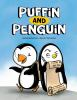 Book cover for "Puffin and Penguin".