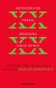 Book cover for "Antología de poesía mexicana siglo xx".