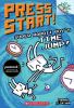 Book cover for "Super Rabbit Boy's time jump!".